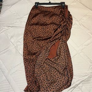 Midi Spotted Skirt